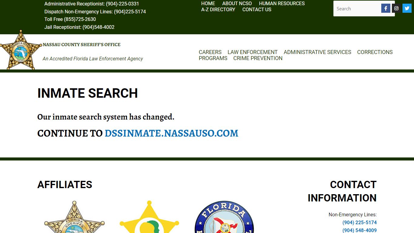 Inmate Search | Nassau County Sheriff's Office